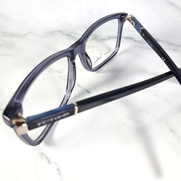 PIERRE CARDIN Eyeglass Frame, Rx'able, blue/gray unisex glasses 54-17-140 NEW - Picture 4 of 4